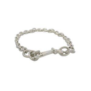 Pandora 925 Sterling Silver Chunky Infinity Knot 7.5" Chain Bracelet
